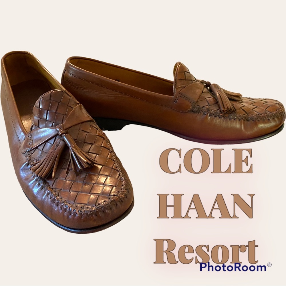 Cole Haan Resort leather loafers size mens 7.5
